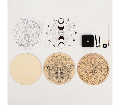 Набор для выжигания «Магический набор» – создайте уникальные часы своими руками!, изображение 5