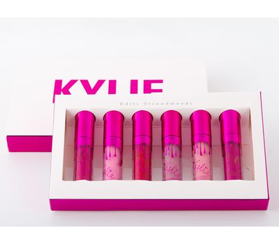 Мини-набор матовых помад Kylie – 6 незабываемых оттенков для идеальных губ!, изображение 2 Мини-набор матовых помад Kylie – 6 незабываемых оттенков для идеальных губ!, изображение 2
