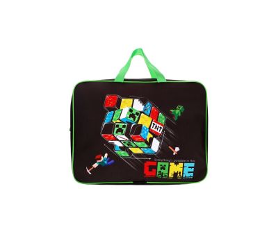 Папка текстильная с ручками Calligrata Top «Игра» — полужесткая А4 (360×245×70 мм), изображение 4