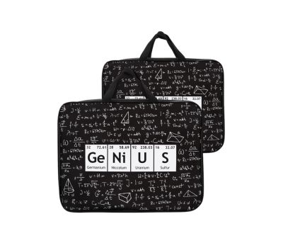 Папка текстильная с ручками «Гений» — полужесткая А4 (360×245×70 мм), изображение 2