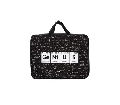 Папка текстильная с ручками «Гений» — полужесткая А4 (360×245×70 мм), изображение 4