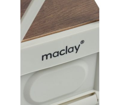 Складной стол-корзина 2 в 1 для пикника, 15 л, светло-серый, на 2-4 персоны, изображение 10