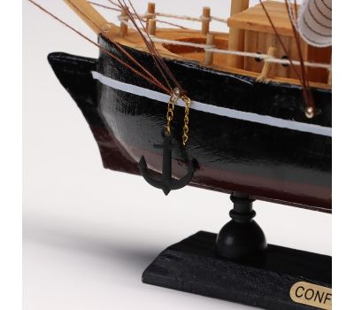 Корабль сувенирный "Илия": декоративная модель для ценителей морских приключений, изображение 6
