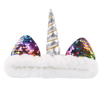 Мягкая детская повязка «Единорог» – яркий аксессуар для маленьких модниц!, изображение 3