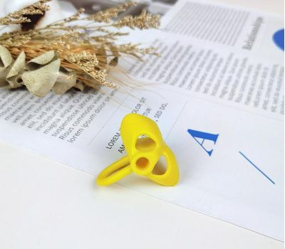 Набор силиконовых тренажёров-корректоров письма «Анатомический треугольник, хомяк» — 4 шт, медицинский силикон, изображение 5