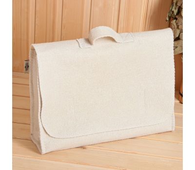 Банный набор «Мужской», 5 предметов, светлый, Добропаровъ, 30% шерсть, изображение 6