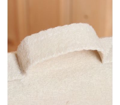 Банный набор «Мужской», 5 предметов, светлый, Добропаровъ, 30% шерсть, изображение 7