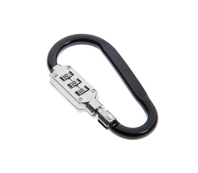 Карабин с кодовым замком ТУНДРА, металлический, 7,3×3,7 см, изображение 5