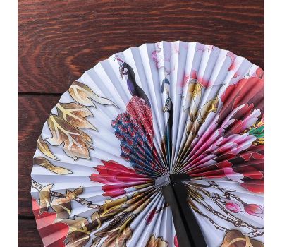 Наборе Вееров пластик, бумага складной-бабочка «С рисунками» - стиль и гармония в вашем доме, изображение 9