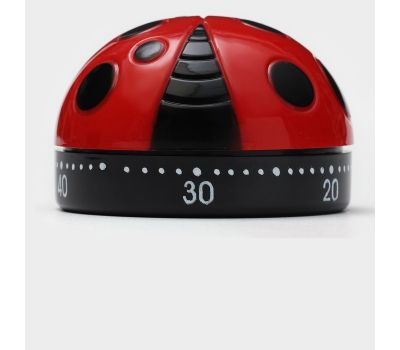 Кухонный таймер механический «Божья коровка» Доляна, 6×6×3,8 см, изображение 2