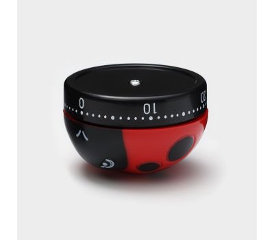 Кухонный таймер механический «Божья коровка» Доляна, 6×6×3,8 см, изображение 5