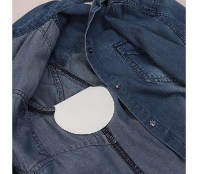 Набор самоклеящихся защитных вкладышей для одежды с косметичкой — 25 шт., изображение 2