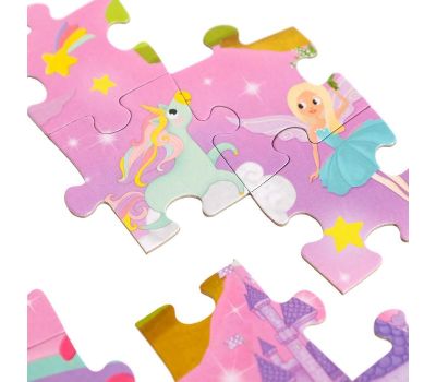 Пазл «Найди и покажи. Сказочный город единорогов» — 88 деталей с лупой, 30 × 40 см, для детей от 5 лет, изображение 4