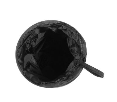 Органайзер - складное ведро под мусор в салон автомобиля, 4 л, черное, изображение 2