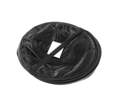 Органайзер - складное ведро под мусор в салон автомобиля, 4 л, черное, изображение 3