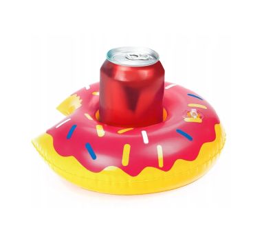 Надувная подставка для напитков «Пончик/Арбуз» - яркий аксессуар для пляжного отдыха, изображение 5 Надувная подставка для напитков «Пончик/Арбуз» - яркий аксессуар для пляжного отдыха, изображение 5