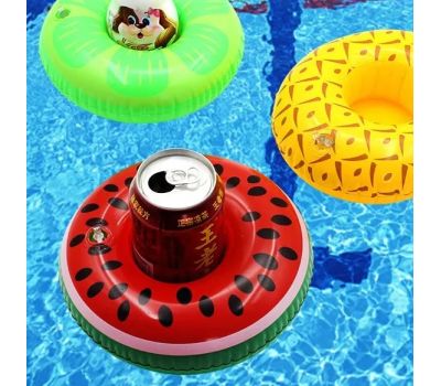 Надувная подставка для напитков «Пончик/Арбуз» - яркий аксессуар для пляжного отдыха, изображение 6 Надувная подставка для напитков «Пончик/Арбуз» - яркий аксессуар для пляжного отдыха, изображение 6