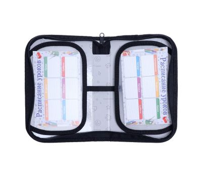 Пенал школьный Calligrata «Аниме» — 1 секция с откидными планками, 13×21×4 см, изображение 4