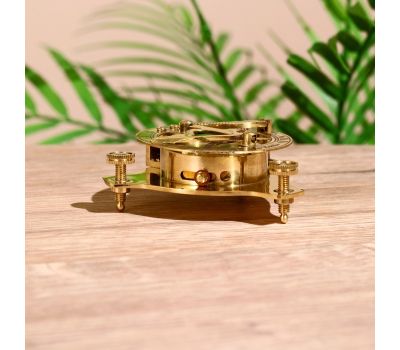 Латунный магнитный компас с солнечными часами — 8 см., изображение 6 Латунный магнитный компас с солнечными часами — 8 см., изображение 6