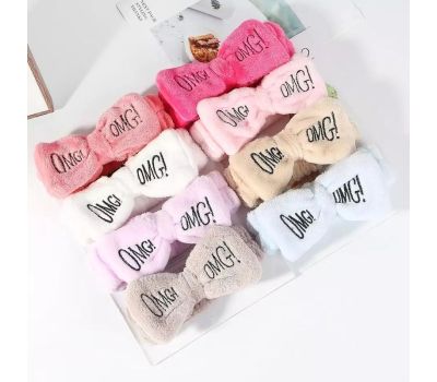 Нежный набор косметических повязок-бант для волос: стиль и комфорт для вашего ухода!, изображение 3