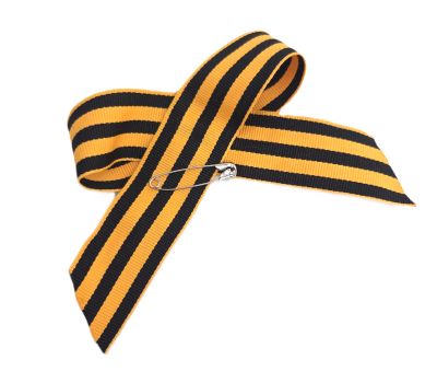 Брошь "Победа" Георгиевский бант со звездой - символ уважения, изображение 5 Брошь "Победа" Георгиевский бант со звездой - символ уважения, изображение 5