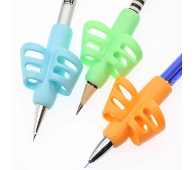 Набор силиконовых тренажёров-корректоров письма «Анатомический треугольник, хомяк» — 4 шт, медицинский силикон, изображение 10