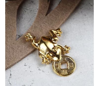 Кошельковый талисман «Жаба с Фэн-шуй монетой» — символ удачи и финансового благополучия, изображение 3 Кошельковый талисман «Жаба с Фэн-шуй монетой» — символ удачи и финансового благополучия, изображение 3