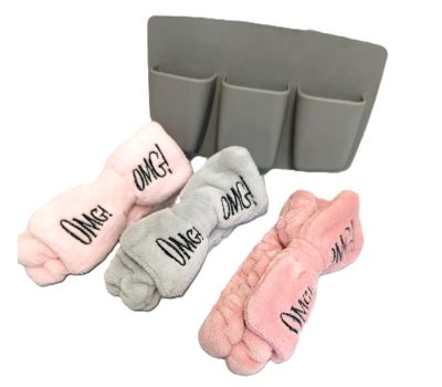 Нежный набор косметических повязок-бант для волос: стиль и комфорт для вашего ухода!, изображение 6