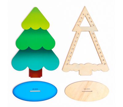 Набор для творчества «Нарядные ёлочки» — новогодние поделки своими руками, изображение 5