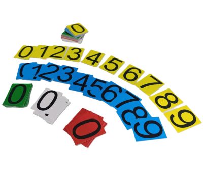 Цифровые разряды — схемы: набор из 50 карточек для обучения структуре чисел, изображение 4