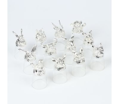 Уникальный набор стопок-перевертышей на 12 персон - роскошный подарок, изображение 2 Уникальный набор стопок-перевертышей на 12 персон - роскошный подарок, изображение 2