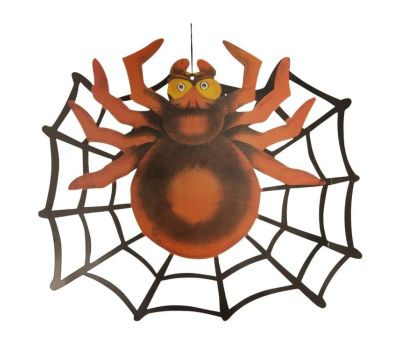 Бумажный паук Хэллоуин с изображением — добавьте яркости и загадочности в ваш праздник!, изображение 2