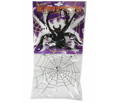 Искусственная паутина для Хэллоуина — создайте мистическую атмосферу!, изображение 2