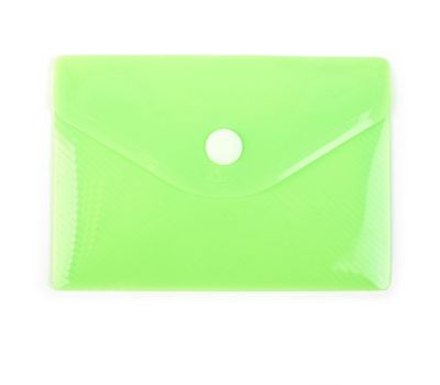 Папка-конверт Calligrata на кнопке A7, 180 мкм — рифлёная флуоресцентная «МИКС», изображение 3