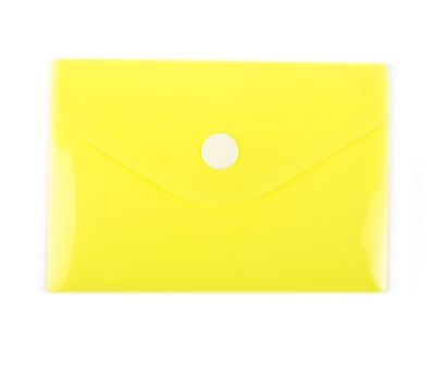 Папка-конверт Calligrata на кнопке A7, 180 мкм — рифлёная флуоресцентная «МИКС», изображение 7