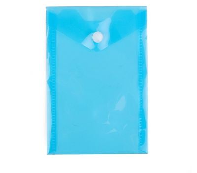 Папка-конверт Calligrata A6 180 мкм — вертикальная тонированная MIKS на кнопке, изображение 3