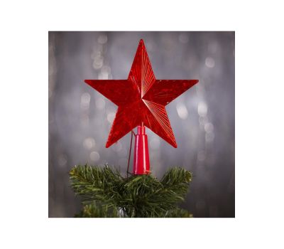 Светодиодная верхушка на ёлку «Звезда красная» — яркий акцент вашего праздника, изображение 5