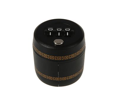 Замок сувенирный кодовый для бутылки ТУНДРА, чёрный — стильный и практичный аксессуар, изображение 4