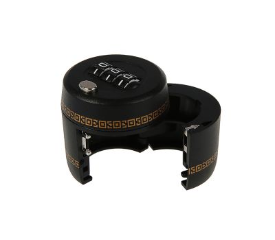 Замок сувенирный кодовый для бутылки ТУНДРА, чёрный — стильный и практичный аксессуар, изображение 5