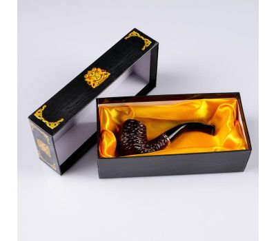 Подарочный набор для курения табака «Командор» — трубка, подставка, ёршик, инструмент 5 в 1, изображение 8