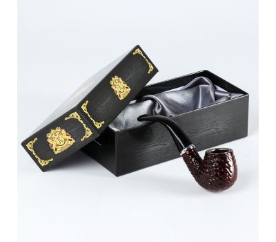 Подарочный набор для курения табака «Командор» — трубка, подставка, ёршик, инструмент 5 в 1, изображение 11