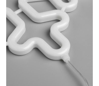 Светодиодная фигура «Снежинка» 30 см — сияющее украшение зимнего праздника, изображение 4