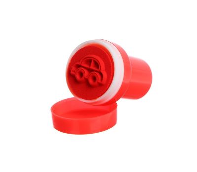 Набор цветных печатей «Ассорти» — 10 шт., набор штампиков-микс для творчества, изображение 5