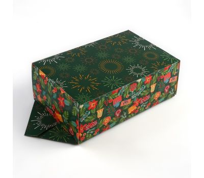 Подарочная коробка - конфета складная «С Новым годом» 28 х 18 х 10 см., изображение 3