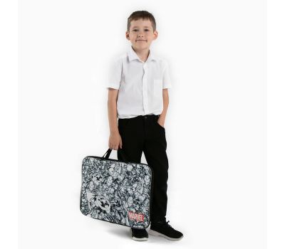 Папка для черчения и рисунков A3 «Мстители» — текстильная с ручками, 47×35×2 см, изображение 8