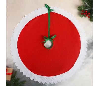 Полянка под ёлку «Рюши» — стильное украшение для новогоднего интерьера, изображение 3