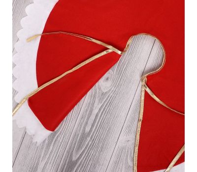 Полянка под ёлку «Рюши» — стильное украшение для новогоднего интерьера, изображение 5