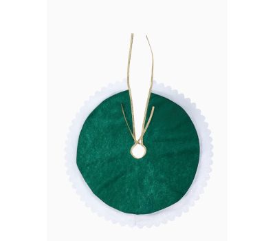 Полянка под ёлку «Рюши» — стильное украшение для новогоднего интерьера, изображение 4