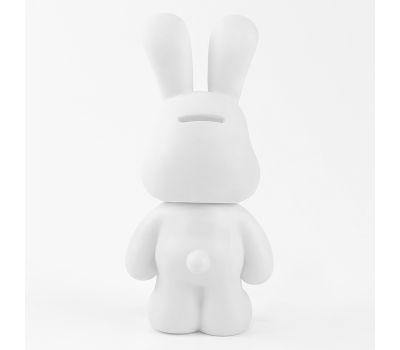 Алмазная мозаика на фигурке с полным заполнением «Зайка», розовый, изображение 3