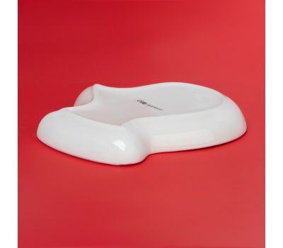 Сервировочная тарелка «Новогодняя рукавичка. Сани Деда Мороза» — стильное блюдо для праздничной подачи, изображение 3